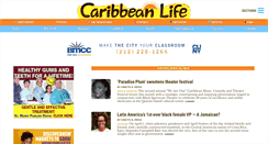 Desktop Screenshot of caribbeanlifenews.com