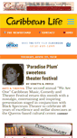 Mobile Screenshot of caribbeanlifenews.com